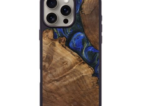 iPhone 16 Pro Max Wood Phone Case - Darice (Blue, 745095) Sale