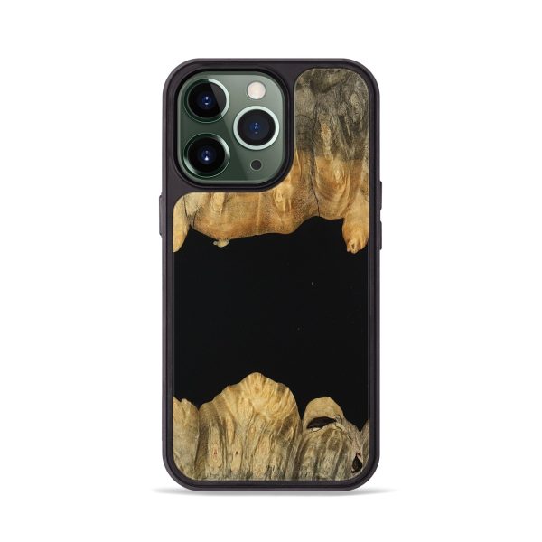 iPhone 13 Pro Wood Phone Case - Basia (Wood Burl, 745136) Discount