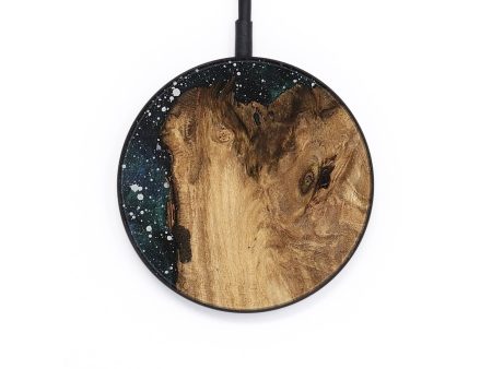 Circle Wood Wireless Charger - Monroe (Cosmos, 745418) on Sale