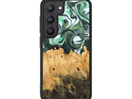 Galaxy S23 Wood Phone Case - Blas (Green, 745374) Hot on Sale