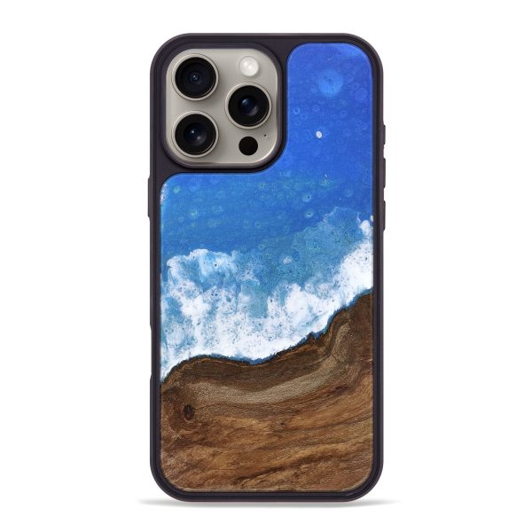 iPhone 16 Pro Max Wood Phone Case - Caralie (Coastal, 745338) Hot on Sale