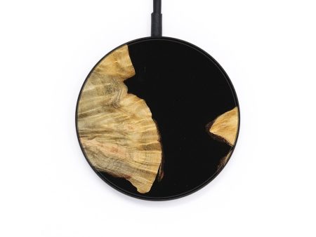 Circle Wood Wireless Charger - Kallie (Wood Burl, 745110) Hot on Sale