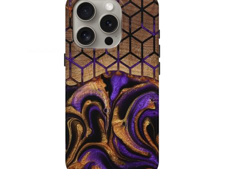 iPhone 16 Pro Wood Live Edge Phone Case - Elige (Pattern, 745283) Online Sale