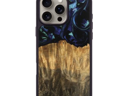 iPhone 16 Pro Max Wood Phone Case - Carry (Blue, 745169) Online