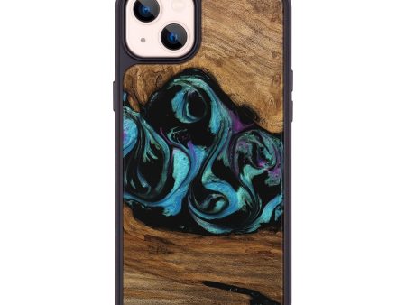 iPhone 14 Plus Wood Phone Case - Seneca (Purple, 745115) For Cheap