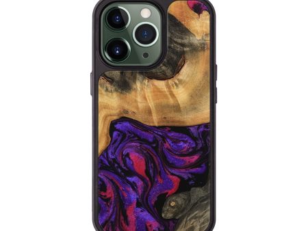 iPhone 13 Pro Wood Phone Case - Koray (Purple, 745004) Online Hot Sale