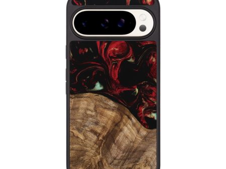 Pixel 9 Wood Phone Case - Jemal (Red, 745211) Online