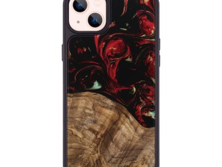 iPhone 14 Plus Wood Phone Case - Jemal (Red, 745211) Online