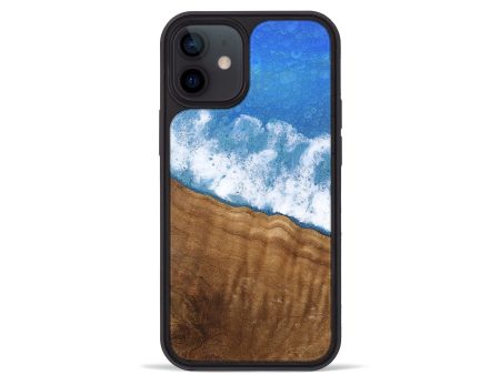 iPhone 12 mini Wood Phone Case - Burney (Coastal, 745305) For Cheap