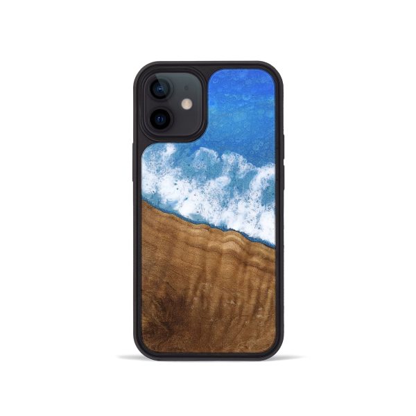 iPhone 12 mini Wood Phone Case - Burney (Coastal, 745305) For Cheap