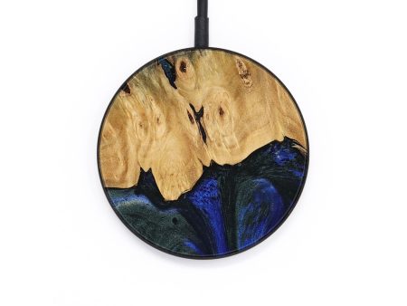 Circle Wood Wireless Charger - Rozanna (Blue, 745224) Supply