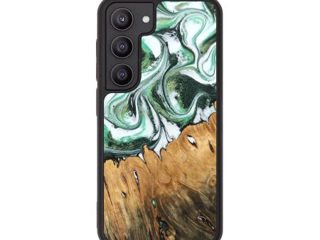 Galaxy S23 Wood Phone Case - Bobby (Green, 745376) Online