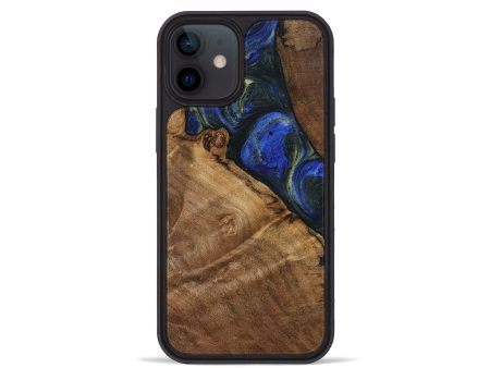 iPhone 12 mini Wood Phone Case - Darice (Blue, 745095) Hot on Sale