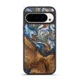 Pixel 9 Wood Phone Case - Verlon (Teal & Gold, 745319) Hot on Sale