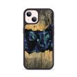 iPhone 14 Wood Phone Case - Caresa (Blue, 745156) For Discount