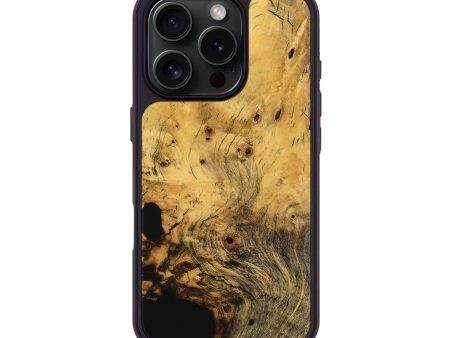 iPhone 16 Pro Wood Phone Case - Taiwana (Wood Burl, 745222) Online