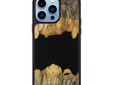 iPhone 14 Pro Max Wood Phone Case - Basia (Wood Burl, 745136) on Sale