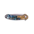 EDC Wood Pocket Knife - Dodi (Teal & Gold, 745448) Supply