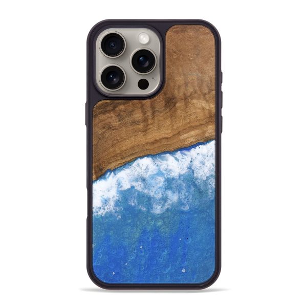 iPhone 16 Pro Max Wood Phone Case - Audre (Coastal, 745339) For Sale