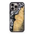 iPhone 16 Pro Max Wood Phone Case - Beau (Black & White, 745002) Sale