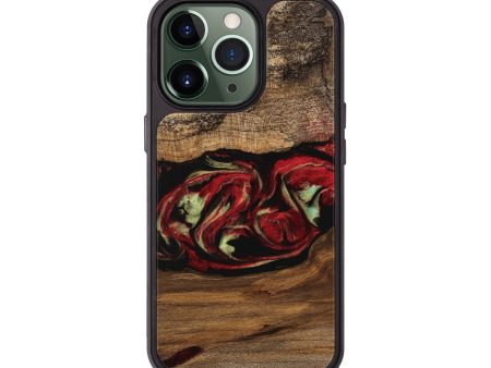 iPhone 13 Pro Wood Phone Case - Kitt (Red, 745082) Online Sale