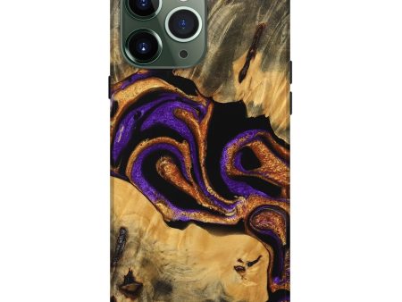 iPhone 13 Pro Max Wood Live Edge Phone Case - Texas (Purple, 745291) Supply