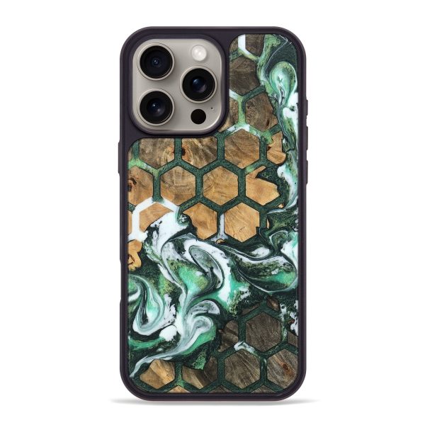 iPhone 16 Pro Max Wood Phone Case - Braiden (Pattern, 745390) Cheap