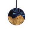 Circle Wood Wireless Charger - Treyvon (Blue, 745176) Online