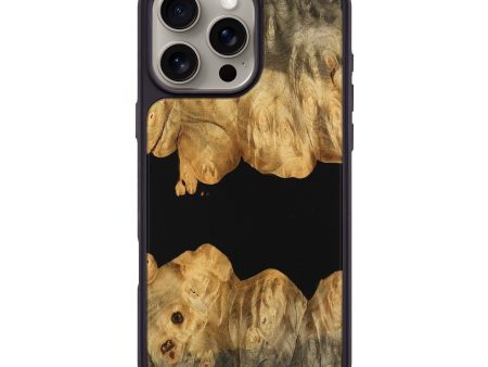 iPhone 16 Pro Max Wood Phone Case - Teddie (Wood Burl, 745146) Online Hot Sale