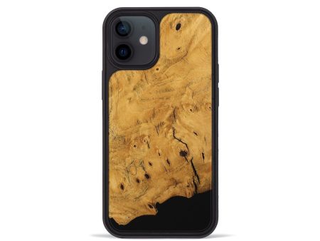 iPhone 12 mini Wood Phone Case - Indiana (Wood Burl, 745227) Online Hot Sale