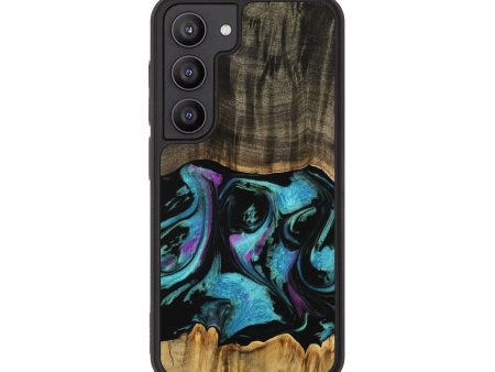 Galaxy S23 Wood Phone Case - Tavian (Purple, 745105) Sale