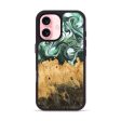 iPhone 16 Wood Phone Case - Blas (Green, 745374) For Cheap