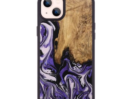 iPhone 14 Plus Wood Phone Case - Ransom (Purple, 745393) Hot on Sale