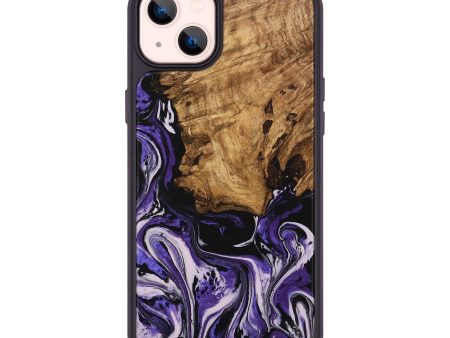 iPhone 14 Plus Wood Phone Case - Lyle (Purple, 745343) Sale