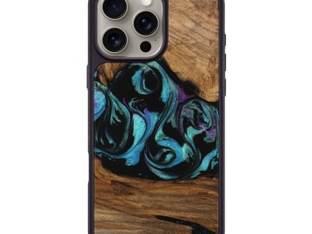 iPhone 16 Pro Max Wood Phone Case - Seneca (Purple, 745115) Fashion