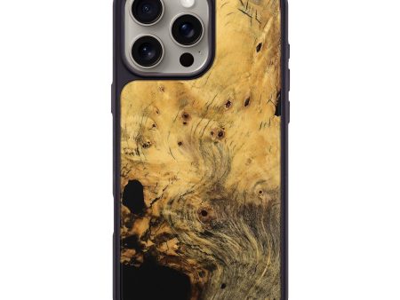 iPhone 16 Pro Max Wood Phone Case - Taiwana (Wood Burl, 745222) Discount