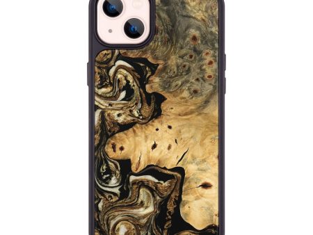 iPhone 14 Plus Wood Phone Case - Tetsuya (Black & White, 744994) on Sale