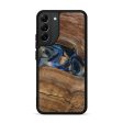 Galaxy S22 Plus Wood Phone Case - Gavra (Teal & Gold, 745158) Sale