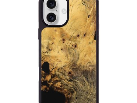 iPhone 16 Plus Wood Phone Case - Taiwana (Wood Burl, 745222) For Cheap