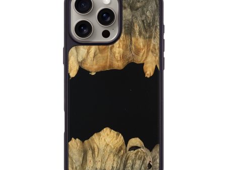 iPhone 16 Pro Max Wood Phone Case - Basia (Wood Burl, 745136) Online Sale