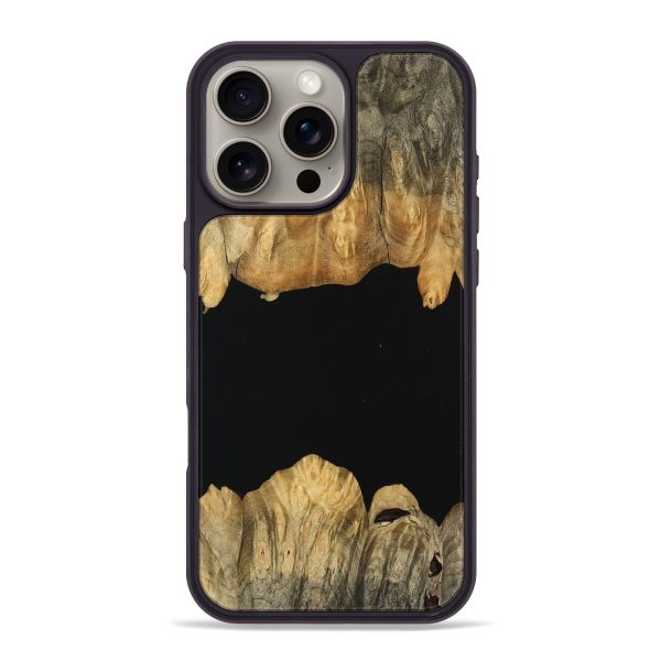 iPhone 16 Pro Max Wood Phone Case - Basia (Wood Burl, 745136) Online Sale