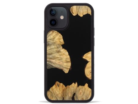 iPhone 12 mini Wood Phone Case - Kallie (Wood Burl, 745110) Hot on Sale