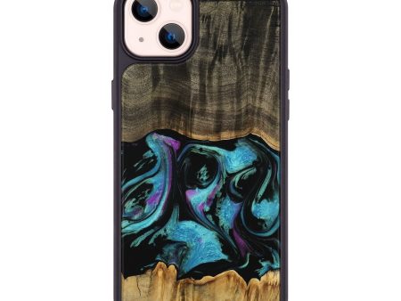 iPhone 14 Plus Wood Phone Case - Tavian (Purple, 745105) Online