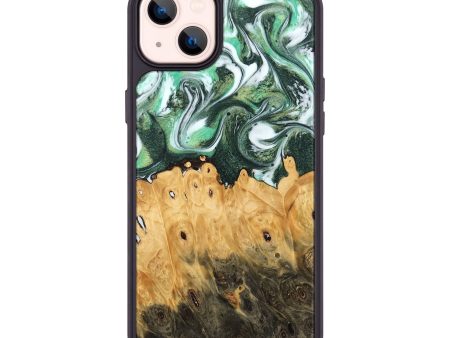 iPhone 14 Plus Wood Phone Case - Blas (Green, 745374) Online Hot Sale