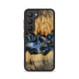 Galaxy S23 Wood Phone Case - Omarion (Teal & Gold, 745098) Supply