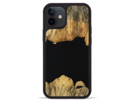 iPhone 12 mini Wood Phone Case - Basia (Wood Burl, 745136) Online Hot Sale