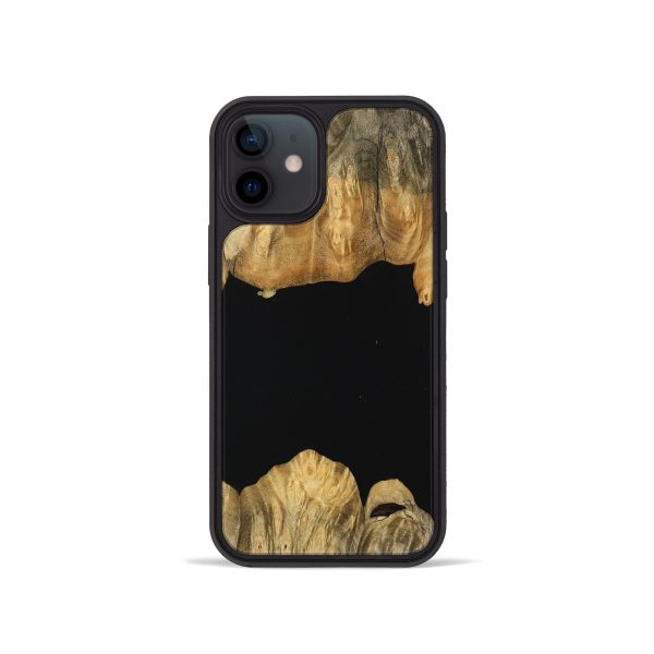 iPhone 12 mini Wood Phone Case - Basia (Wood Burl, 745136) Online Hot Sale