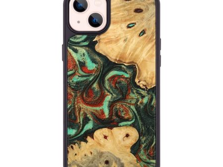 iPhone 14 Plus Wood Phone Case - Tandi (Green, 744976) Online