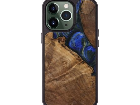 iPhone 13 Pro Wood Phone Case - Darice (Blue, 745095) Discount