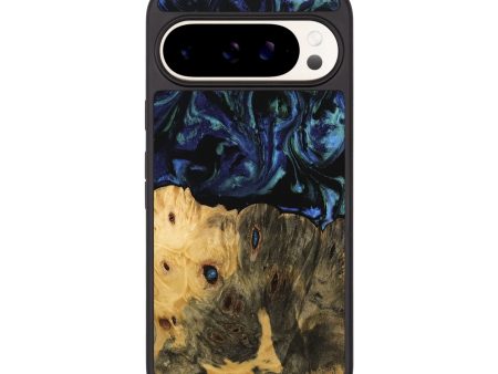 Pixel 9 Wood Phone Case - Jada (Blue, 745168) For Sale